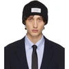 Givenchy Atelier Patch Beanie In Black