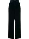 Forte Forte High-waist Tailored Trousers In Blue
