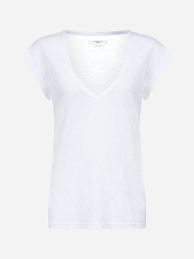Isabel Marant Étoile Kranger Short Sleeve T-shirt In White