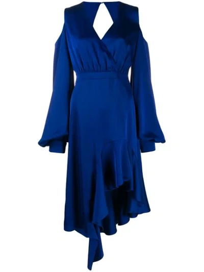 Three Floor Eclectic Dress In Blue