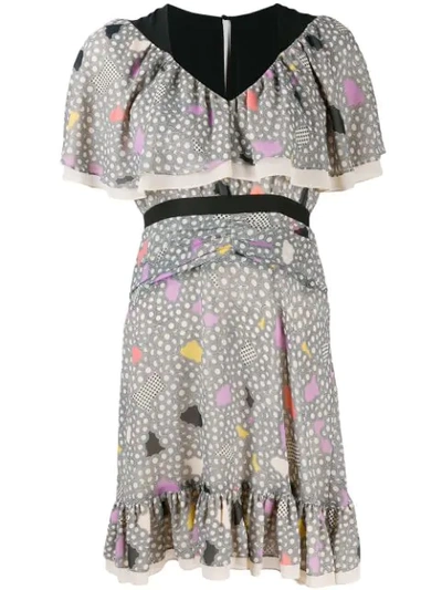 Three Floor Charmed Dress In Grey