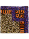 Gucci Schal Mit Leoparden-print In 9768