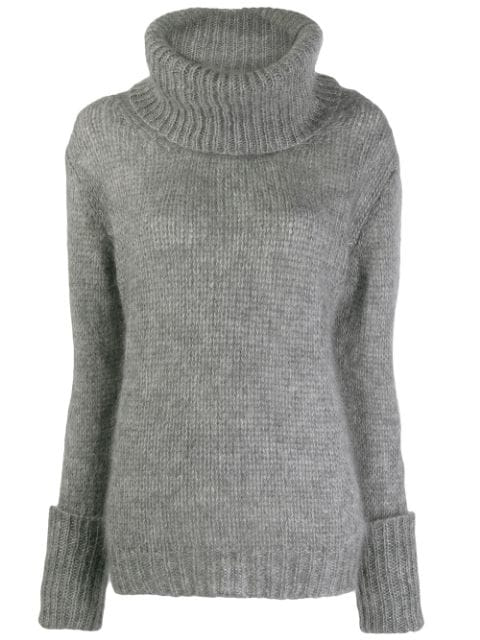 Prada Pullover Mit Rollkragen In Grey | ModeSens