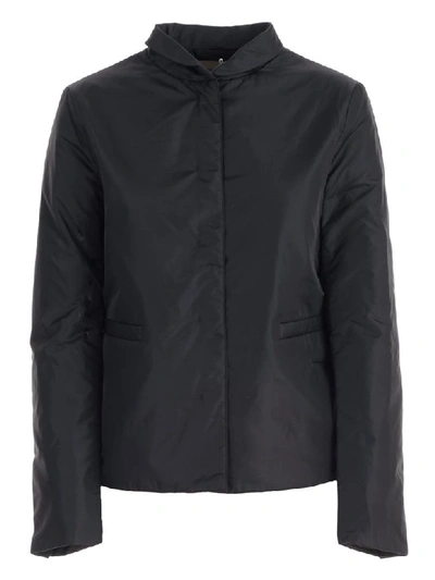 Aspesi Jacket Crew Neck Thermore In Nero