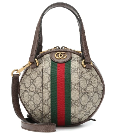 Gucci Ophidia Gg Mini Shoulder Bag In Beige