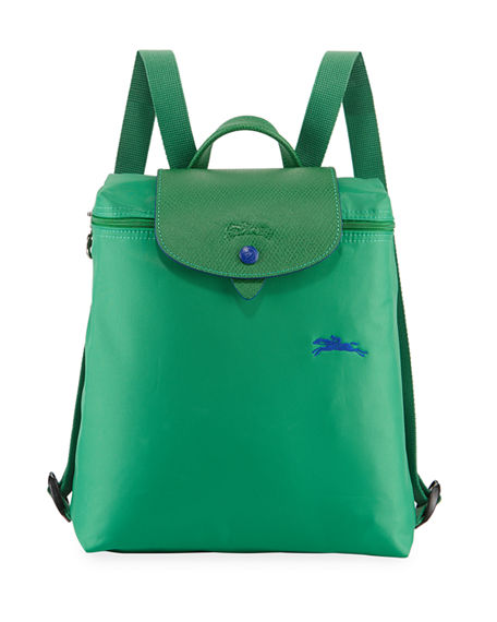 Longchamp Le Pliage Club Nylon Backpack In Light Green | ModeSens