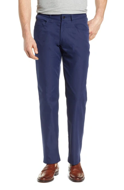 Peter Millar Eb66 Regular Fit Performance Trousers In Navy