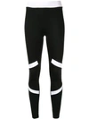 Silou Caroline High-waisted Leggings In Black