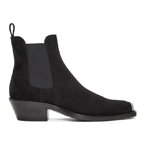 calvin klein 205w39nyc suede boots