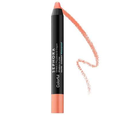 Sephora Collection Sephora Colorful Shadow And Liner Pencil 43 Bright Sunset 0.33 oz / 9.4 G