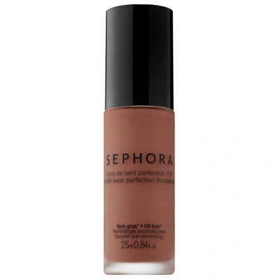 Sephora Collection 10 Hour Wear Perfection Foundation 61 Dark Chocolate 0.84 oz/ 25 ml