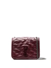 Saint Laurent Niki Quilted Crossbody Bag In Red