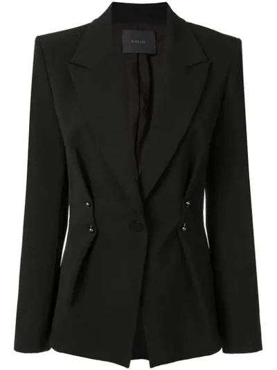 Dion Lee Barball Density Blazer In Black