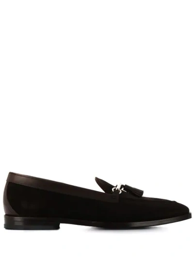 Etro Slip-on Loafers In Brown