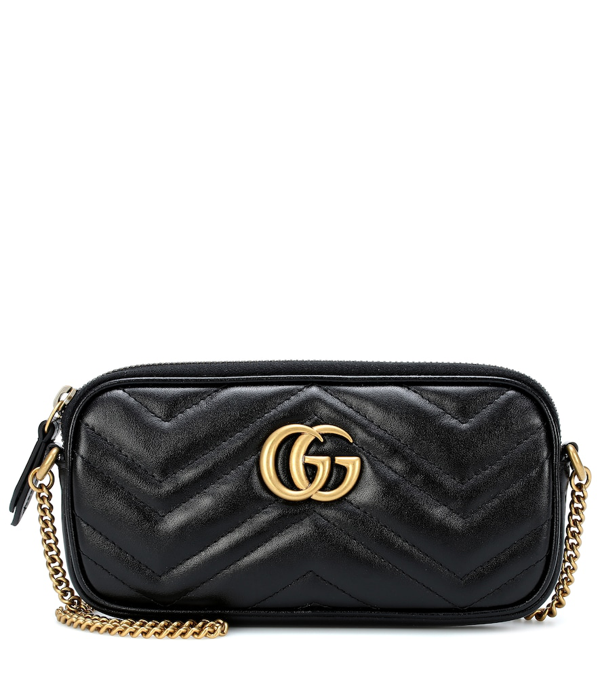 gg marmont mini quilted leather shoulder bag