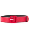 P.a.r.o.s.h Classic Belt In Red