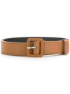 P.a.r.o.s.h Classic Belt In Brown