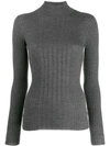 Etro Fitted Jumper In Grey