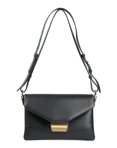 Prada Ingrid Envelope Shoulder Bag In Black