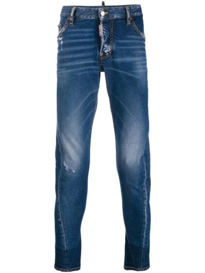 Dsquared2 Sexy Twist Jeans In Blue