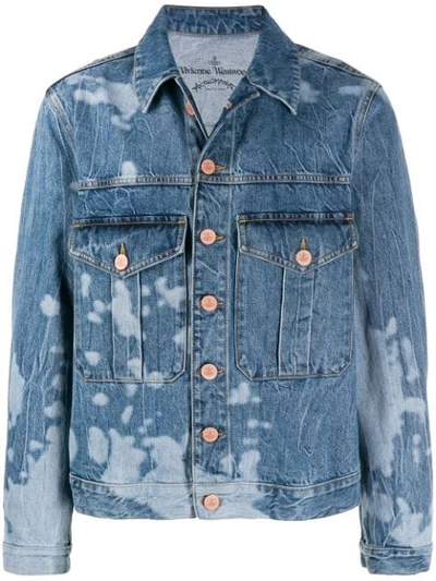 Vivienne Westwood Anglomania Type 3 Denim Jacket In Blue