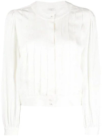 Sandro Dalina Blouse In Neutrals