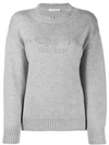 Philosophy Di Lorenzo Serafini Logo Print Sweater In Grey