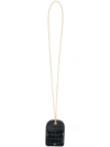 Chloé Walden Necklace-chain Cardholder In Blue