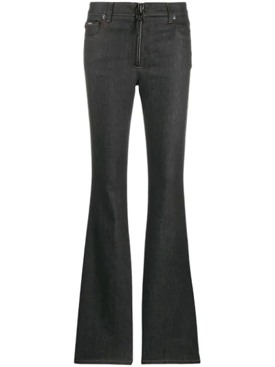 Tom Ford High Waist Bootcut Jeans In Black
