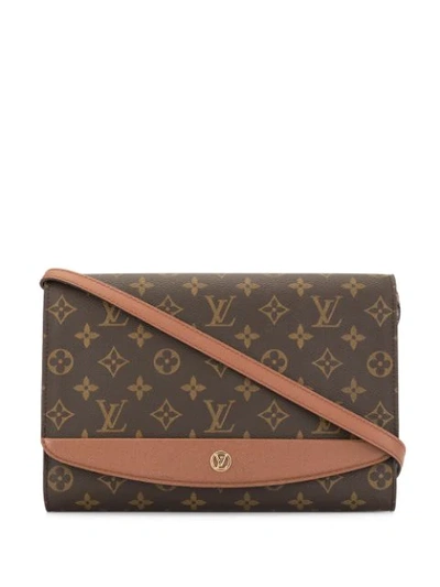 Louis Vuitton Gm Monogram Crossbody Bag - Brown