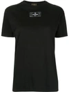 Pre-owned Fendi Logo Print T-shirt In Black