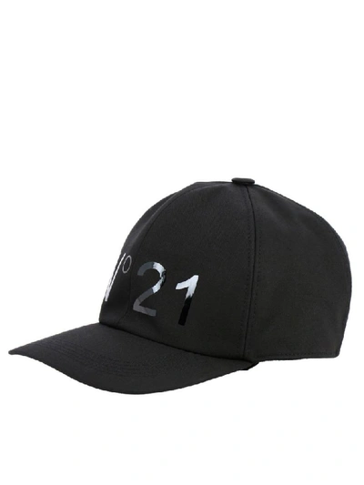N°21 N° 21 Hat Hat Men N° 21 In Black