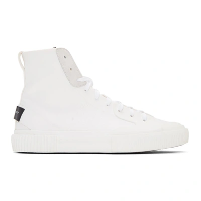 Givenchy Tennis Light High-top Leather Trainers In White
