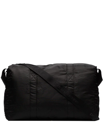 Paco Rabanne Large Logo Tote Bag In Black