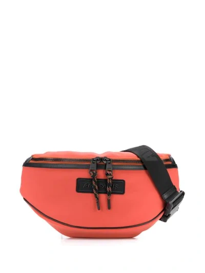 Ami Alexandre Mattiussi Waist Pouch In Orange