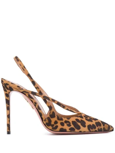 Aquazzura Aquazurra Soul Slingback Pump In Neutrals