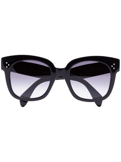 Celine Square-frame Sunglasses In Black