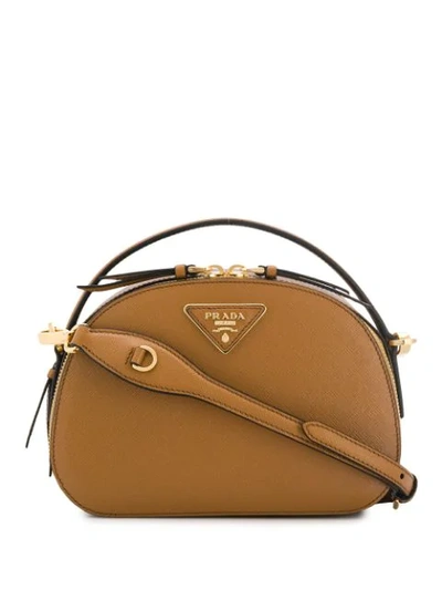 Prada Odette Crossbody Bag In F098l Caramel ModeSens