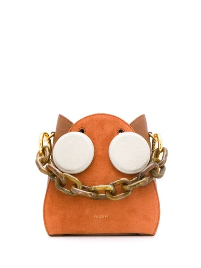 Yuzefi Bucket Style Mini Bag In Orange