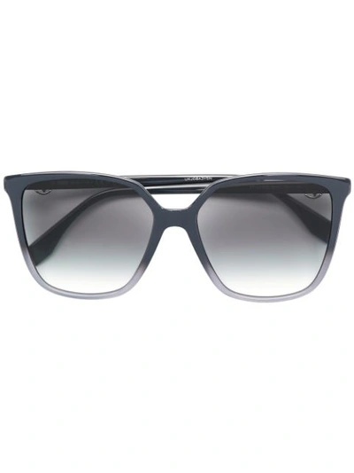 Fendi Square Gradient Sunglasses In Grey