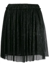 Isabel Marant Étoile Benedicte Pleated Mini Skirt In Black