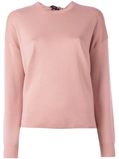Theory Twylina Jumper In Pink