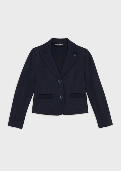 Emporio Armani Jackets - Item 41914639 In Navy Blue