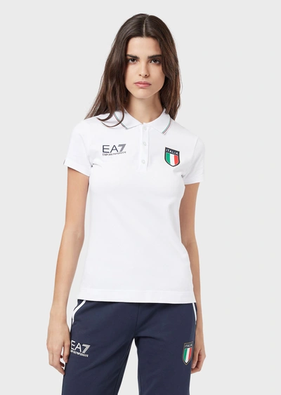 Emporio Armani Polo Shirts - Item 12361850 In White