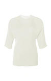 Aeron Margaret Rib Knit Top In Neutral