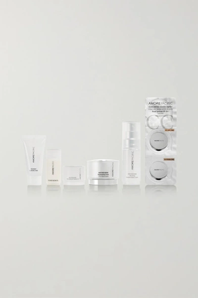 Amorepacific Moisture Bound Essentials Set In Colorless