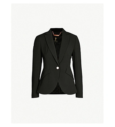 Ted Baker Aniita Tailored Blazer In Black