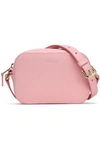 Smythson Panama Textured-leather Shoulder Bag In Baby Pink