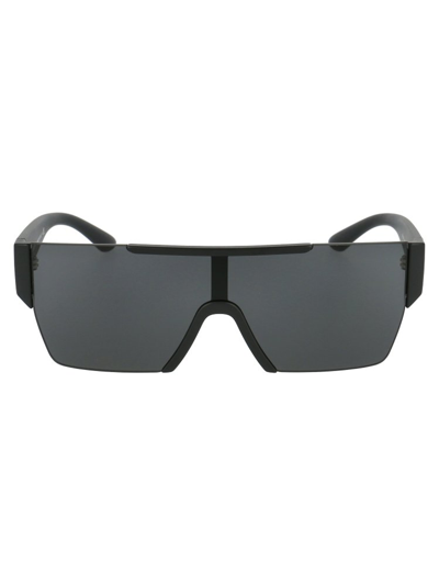 Burberry Eyewear 0be4291 Sunglasses In 346487 Matte Black