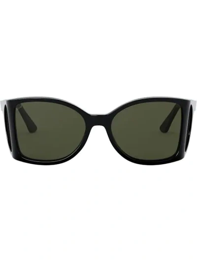 Persol Oversized-frame Sunglasses In Black